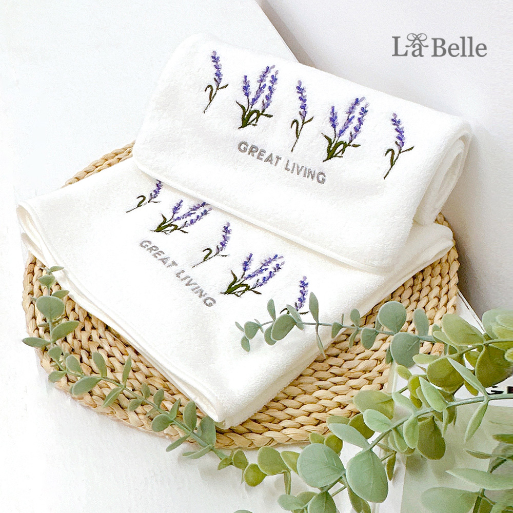 蘿莉亞 | 刺繡舒柔透氣枕巾2入(共四色)