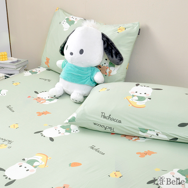 Sanrio-淘氣帕恰狗 | 海島針織信封枕套--2入