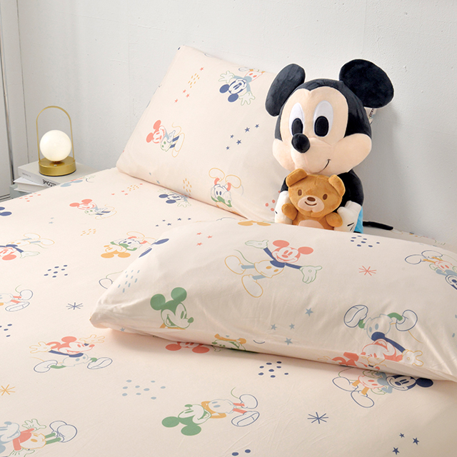 Disney-彩虹米奇 | 海島針織信封枕套--2入