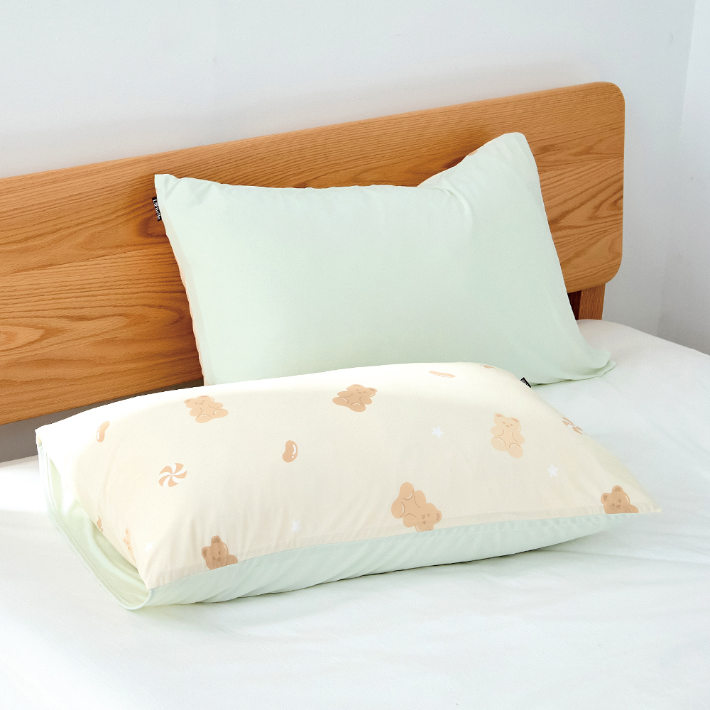 小熊軟糖 | ICECOOL眠綿冰涼感信封枕套--2入