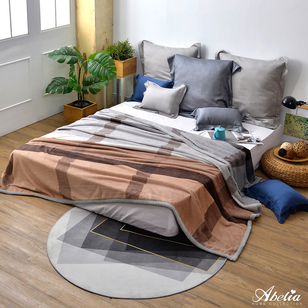 英國Abelia《英倫時尚》舒芙絨雙人加大毯200*230CM
