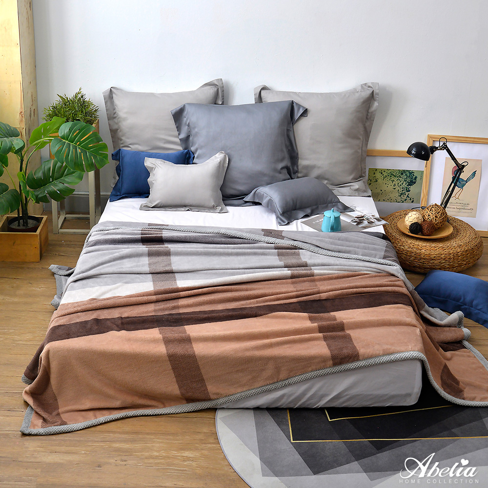 英國Abelia《英倫時尚》舒芙絨雙人加大毯200*230CM