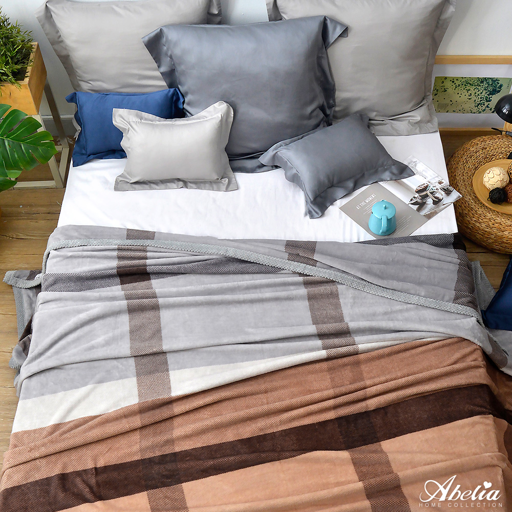 英國Abelia《英倫時尚》舒芙絨雙人加大毯200*230CM