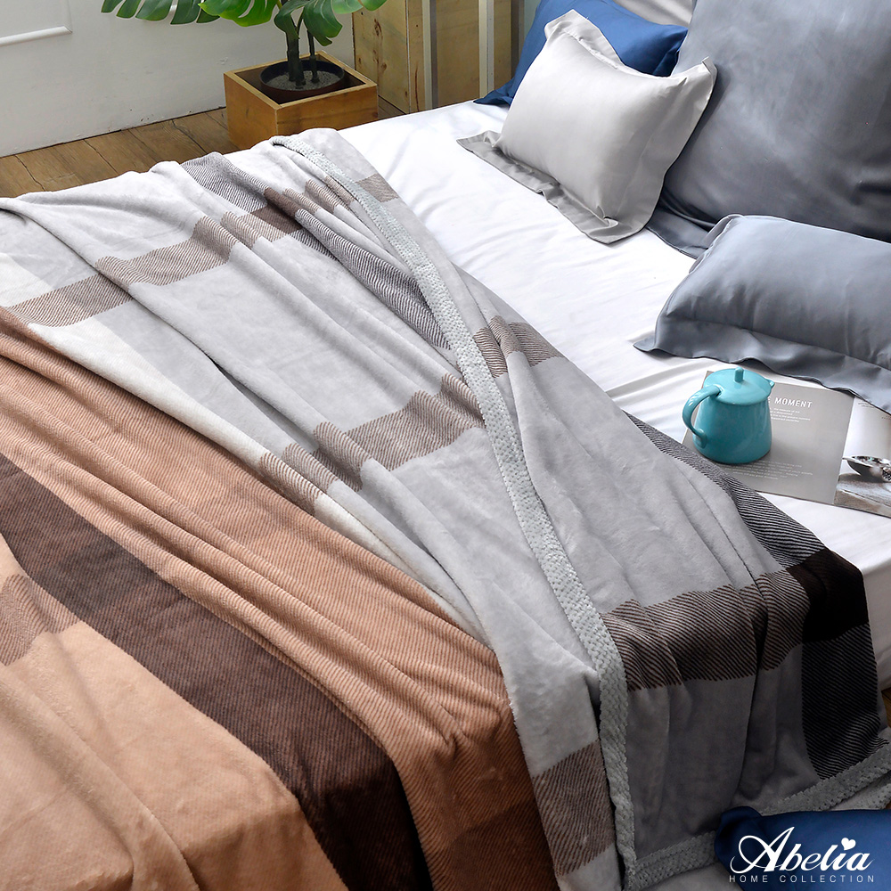 英國Abelia《英倫時尚》舒芙絨雙人加大毯200*230CM