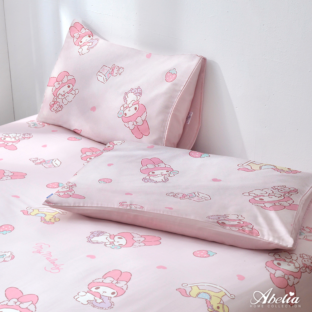 英國Abelia《Sanrio-My Melody》加大天絲床包枕套組