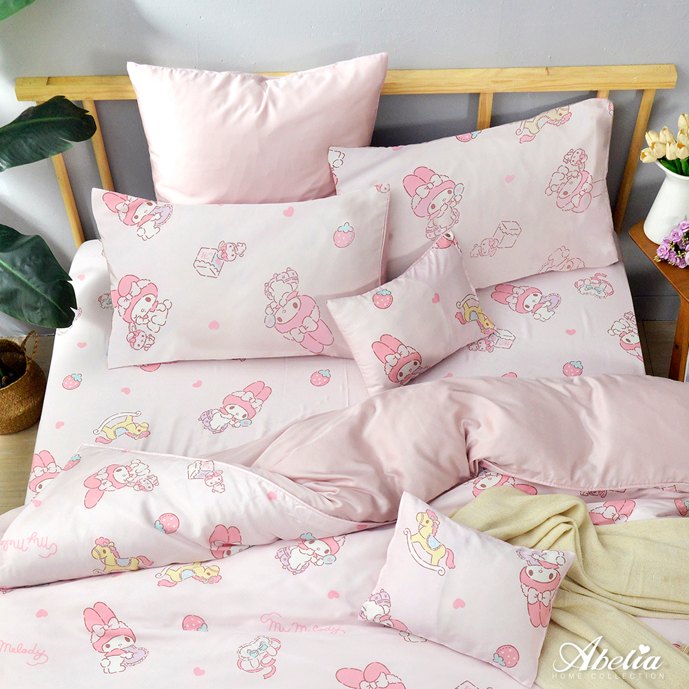 英國Abelia《Sanrio-My Melody》加大天絲床包枕套組