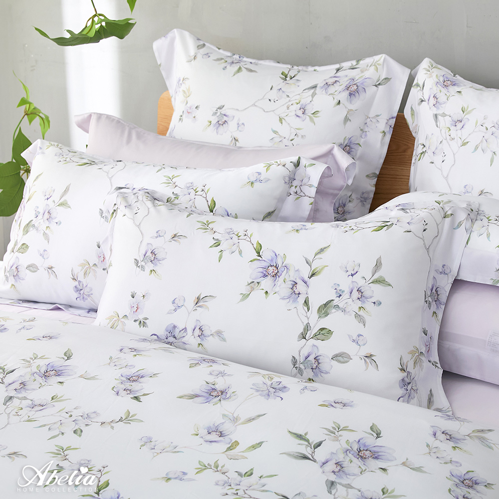 英國Abelia《清影悠夢》雙人天絲木漿纖維四件式兩用被床包組