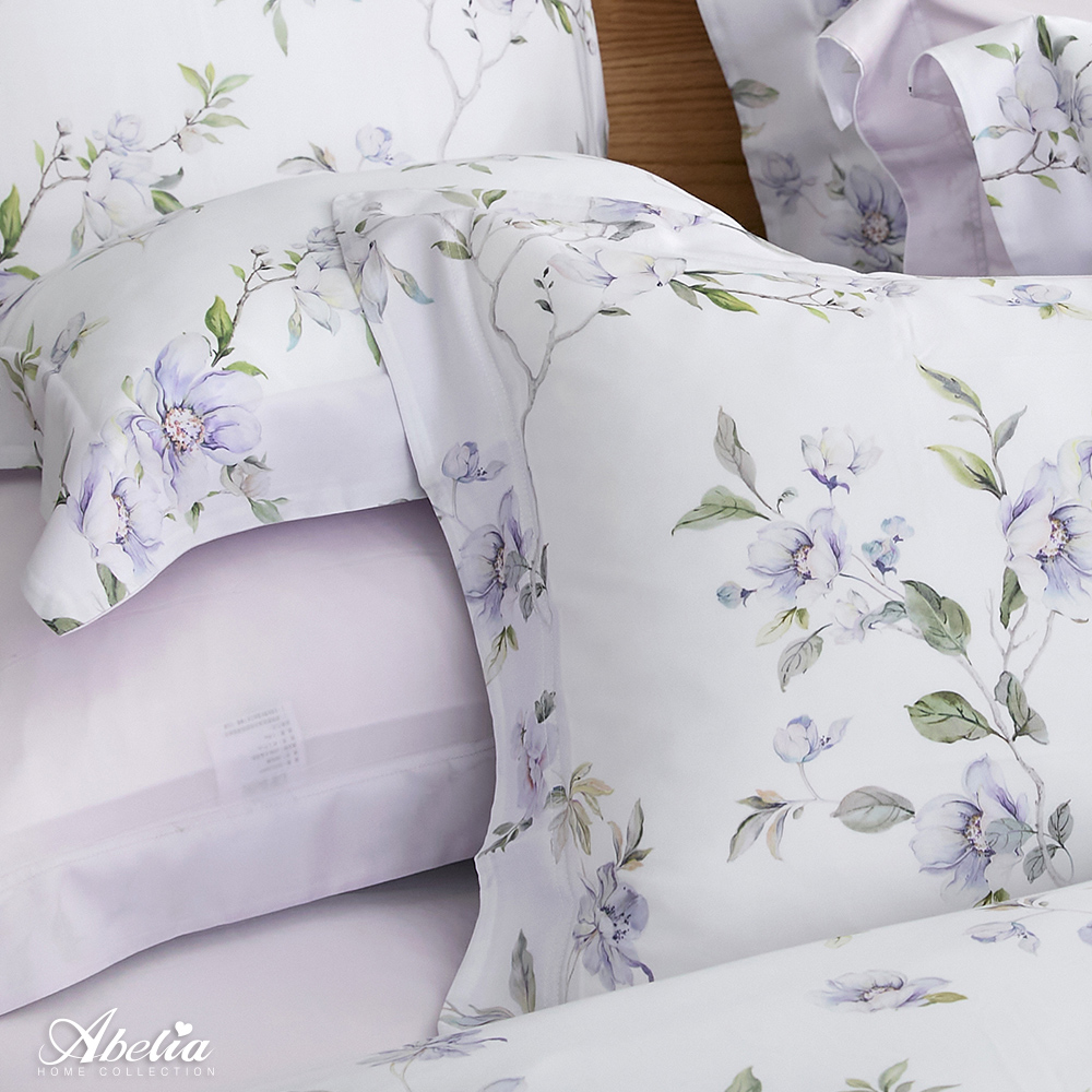 英國Abelia《清影悠夢》雙人天絲木漿纖維四件式兩用被床包組