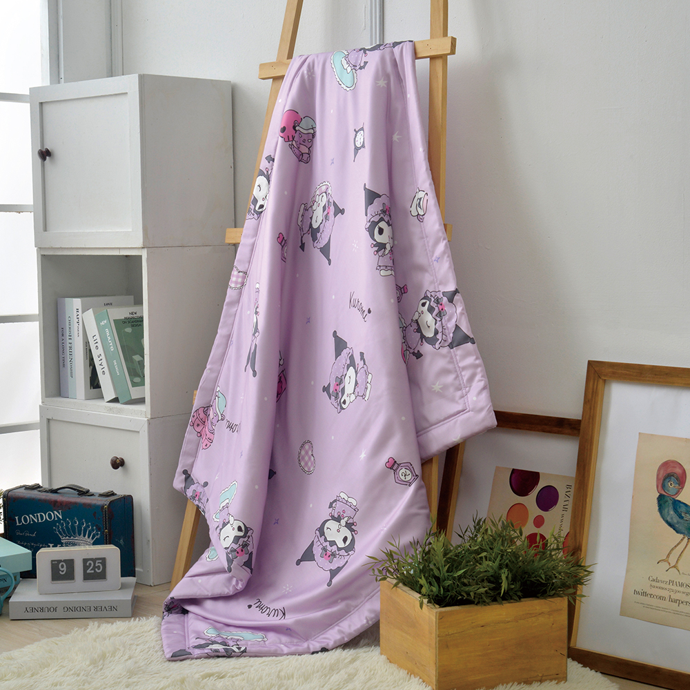 英國Abelia《Sanrio-酷洛米睡衣派對》天絲兒童抗菌涼被(105*120CM)
