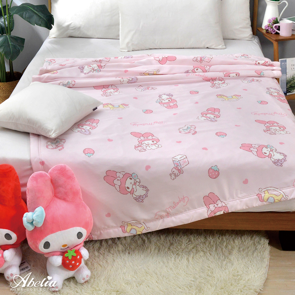 英國Abelia《Sanrio-My Melody》100%天絲抗菌涼被(5x6.5尺)
