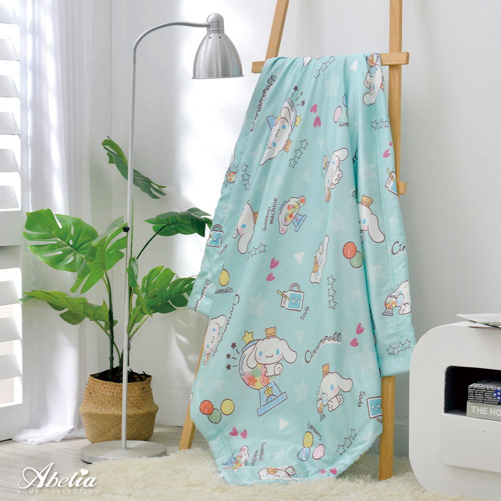 英國Abelia《Sanrio-扭扭蛋喜拿》天絲兒童抗菌涼被(105*120CM)