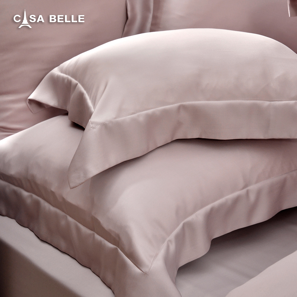 法國CASA BELLE《淡雅淨色》雙人天絲被套(共五色)