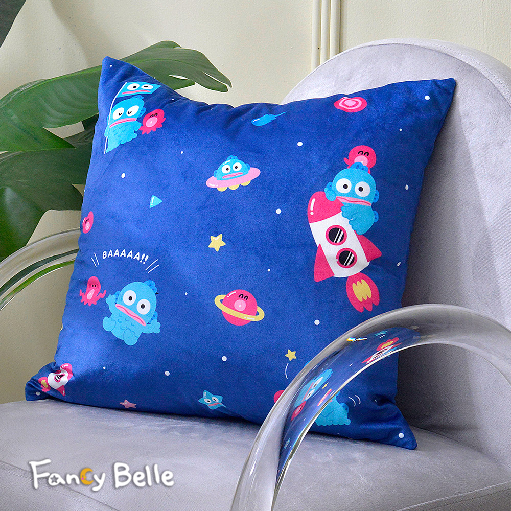 義大利Fancy Belle《Sanrio-漢頓星際樂遊》麂皮靠墊 45*45CM