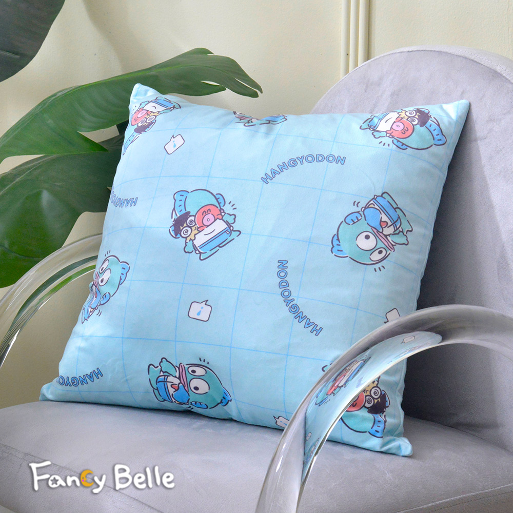 義大利Fancy Belle《Sanrio-漢頓踏青趣》麂皮靠墊 45*45CM