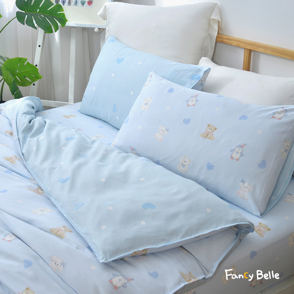 義大利Fancy Belle《歡樂物語》雙人純棉薄被套