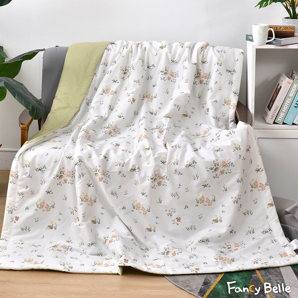義大利Fancy Belle《仙子物語》純棉抗菌涼被(5x6.5尺)