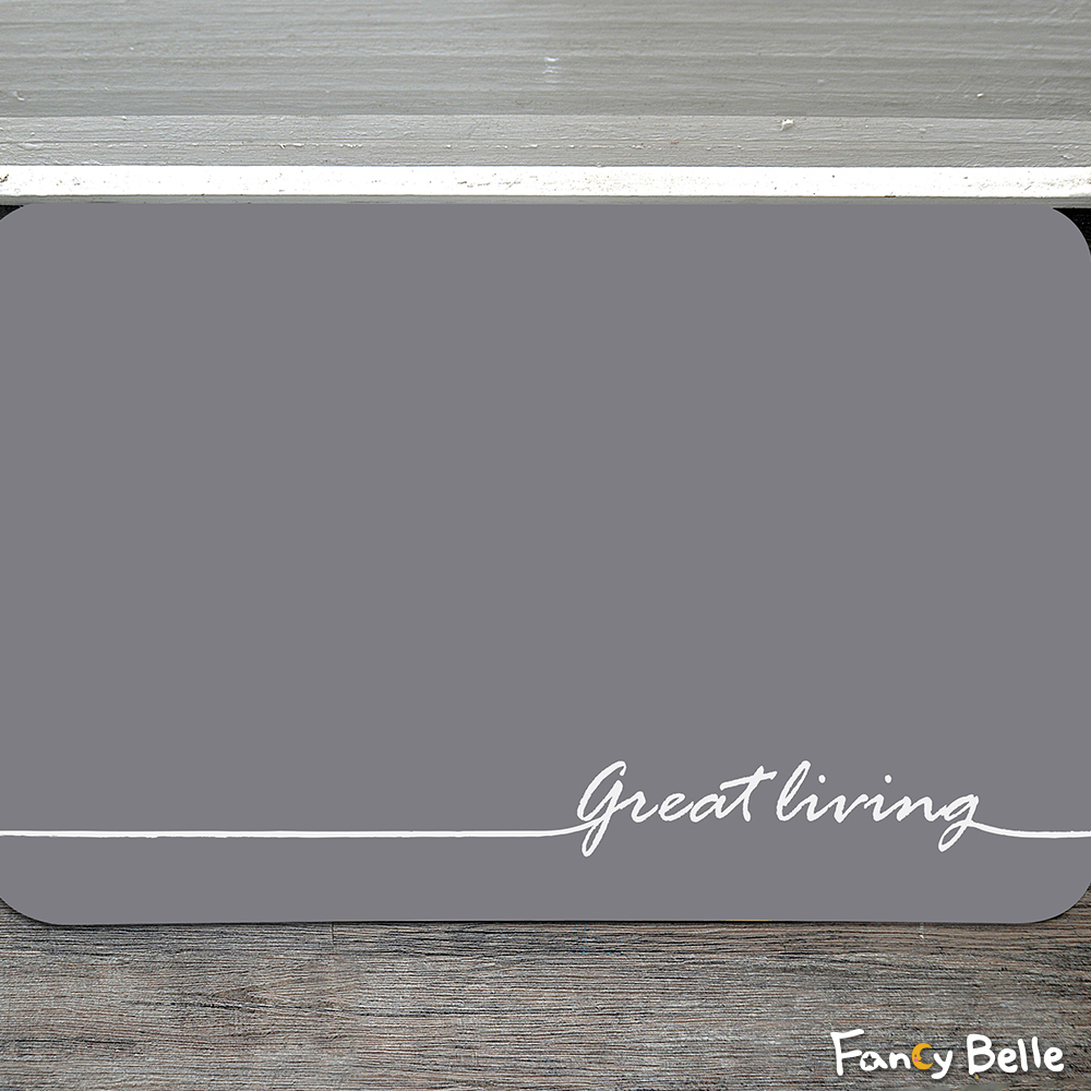 義大利La Belle《夜光-great living》抗菌可水洗軟式珪藻土強效吸水地墊 60*39CM