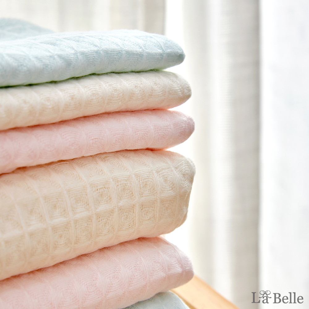 義大利La Belle 華夫格純棉系列毛巾 (75x34cm)共三色