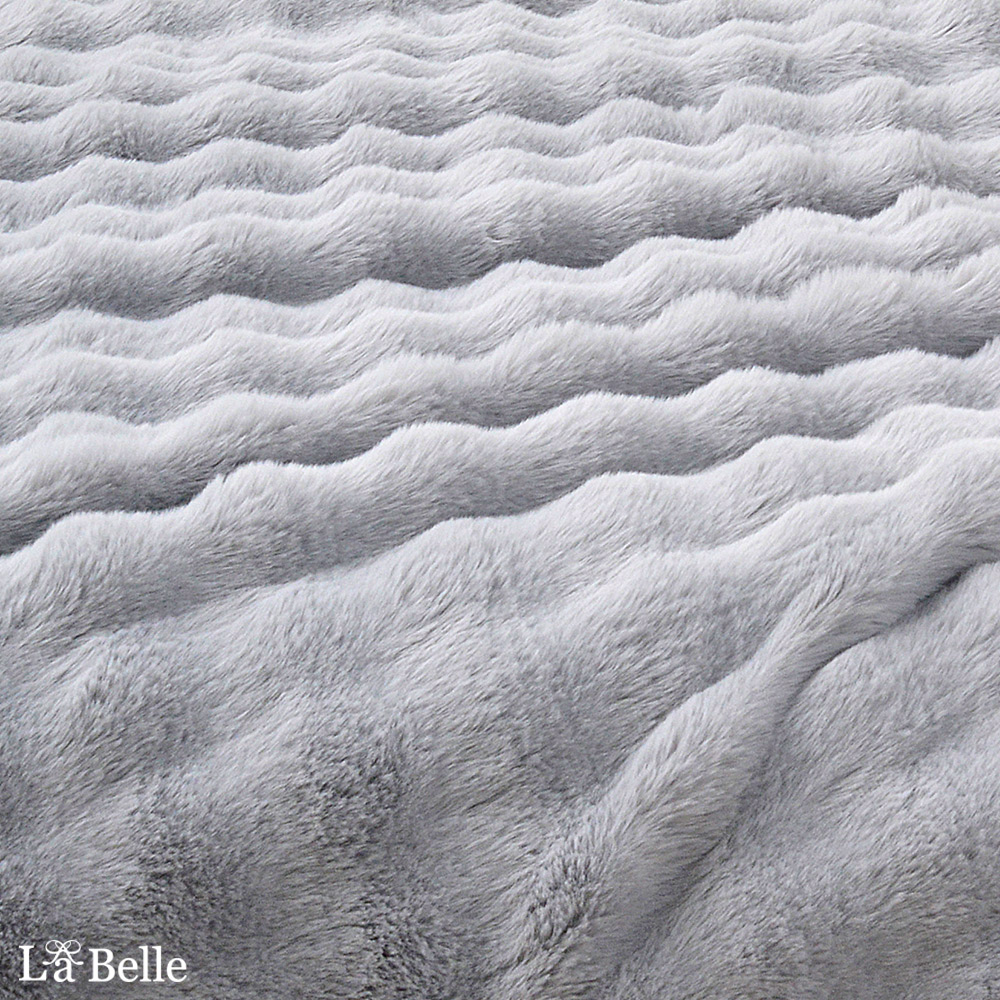 義大利La Belle《凱爾尼斯》加大輕奢極柔仿兔毛雙人毯200*230CM(共三色)