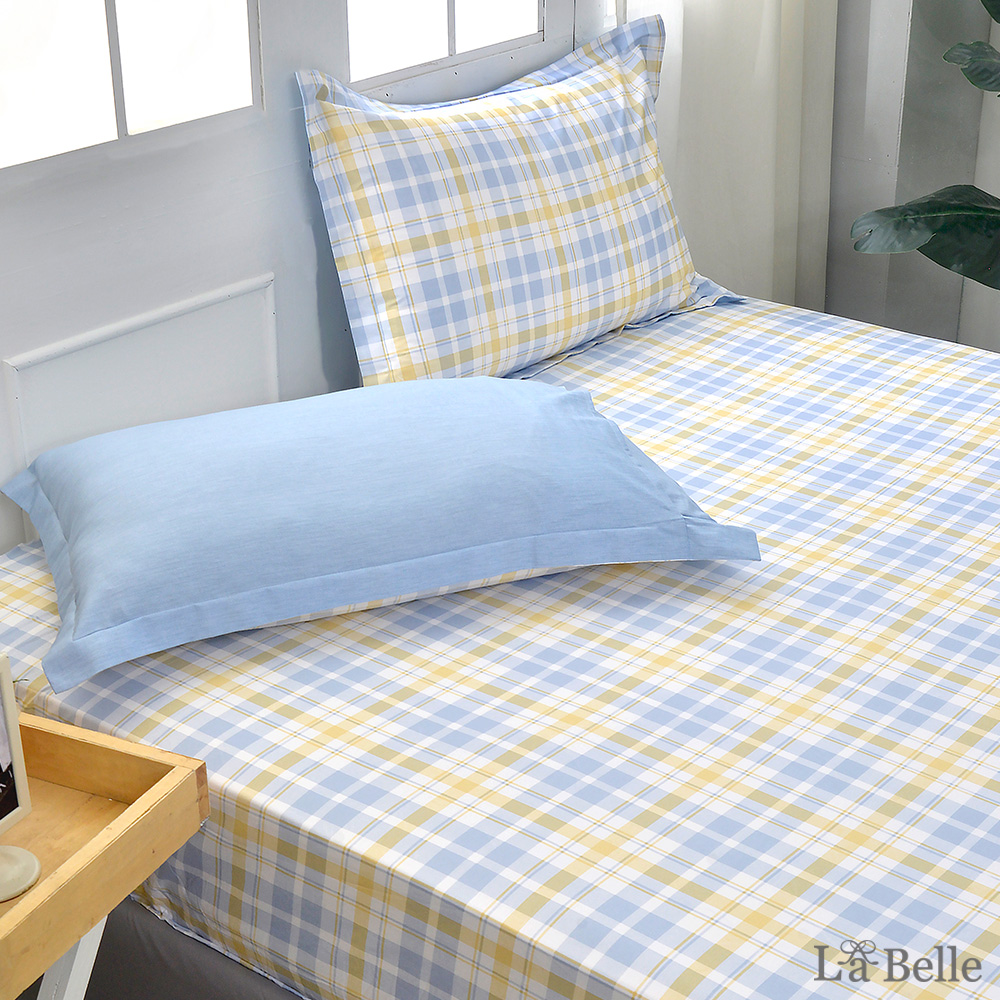 義大利La Belle《青春學院》雙人純棉床包枕套組