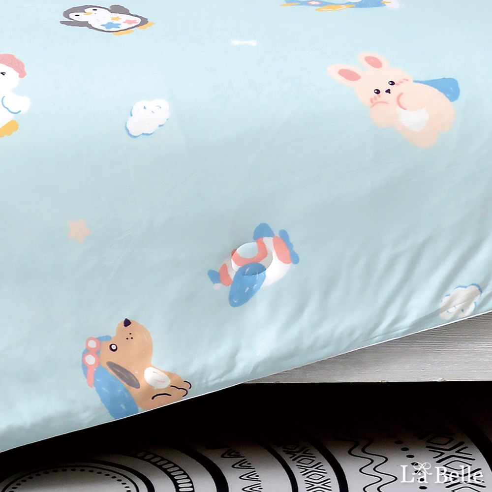 義大利La Belle《歡樂飛行日記》海島針織棉抗菌涼被5*6尺