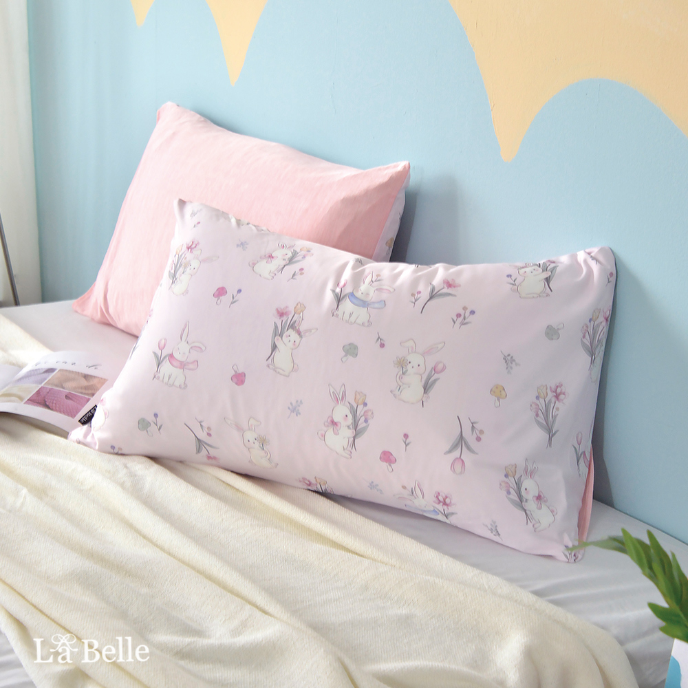義大利La Belle《甜心兔兔》超COOL超涼感信封枕套--2入