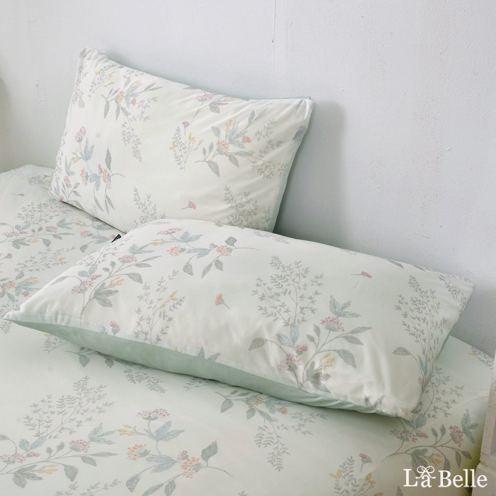 義大利La Belle《花海紛菲》單人超COOL超涼感床包枕套組