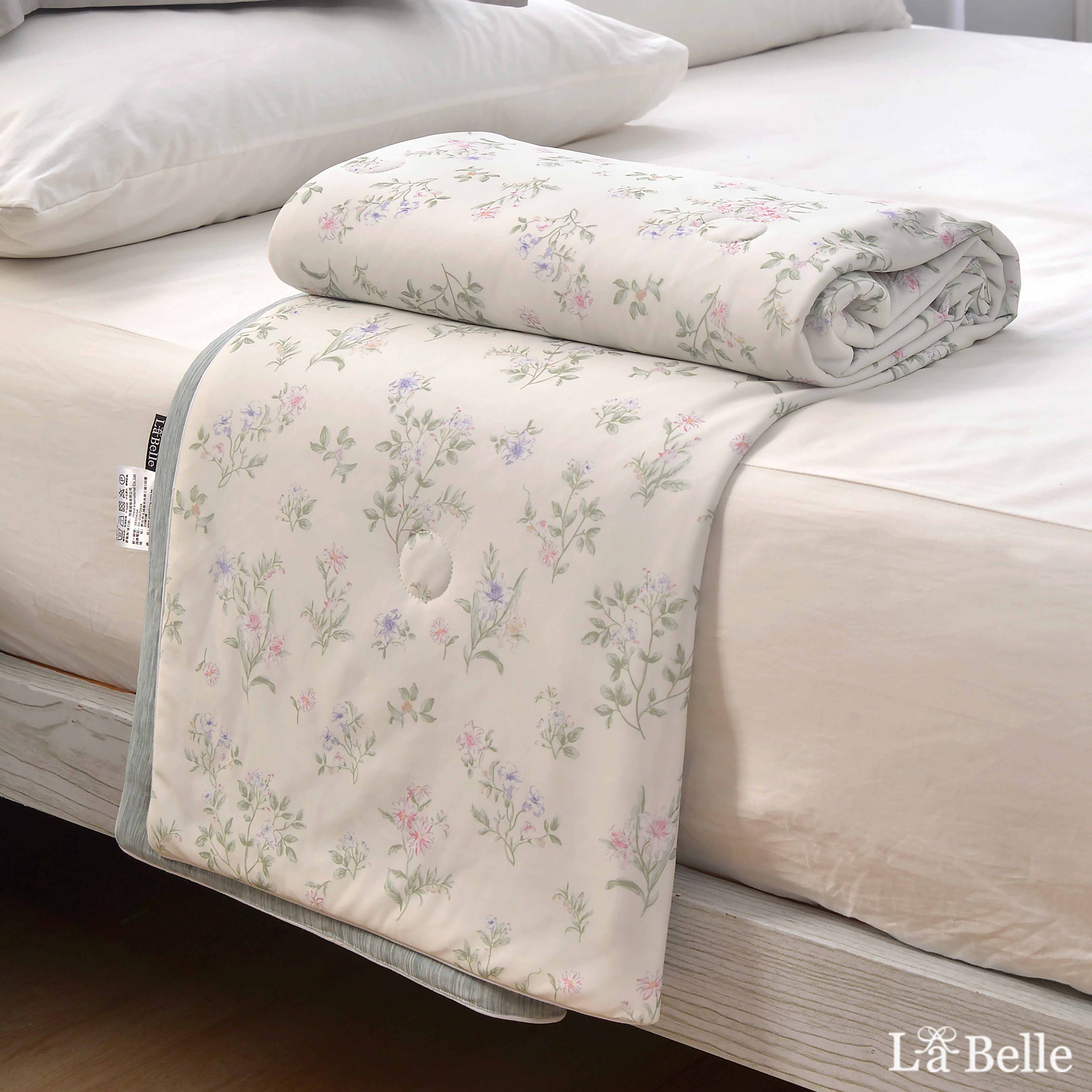 義大利La Belle《花草巷》超COOL超涼感蠶絲蛋白抗菌涼被(150*200CM)