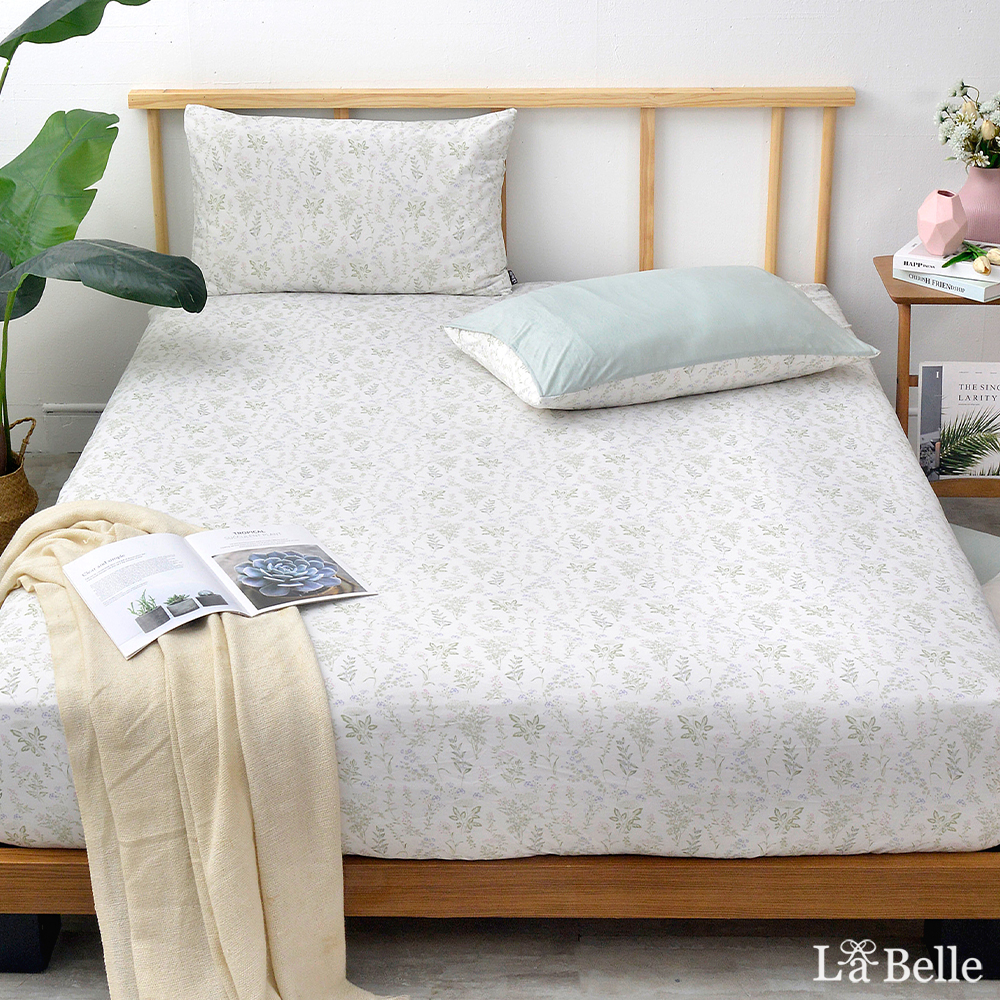 義大利La Belle《晨夏初韻》加大超COOL超涼感床包枕套組