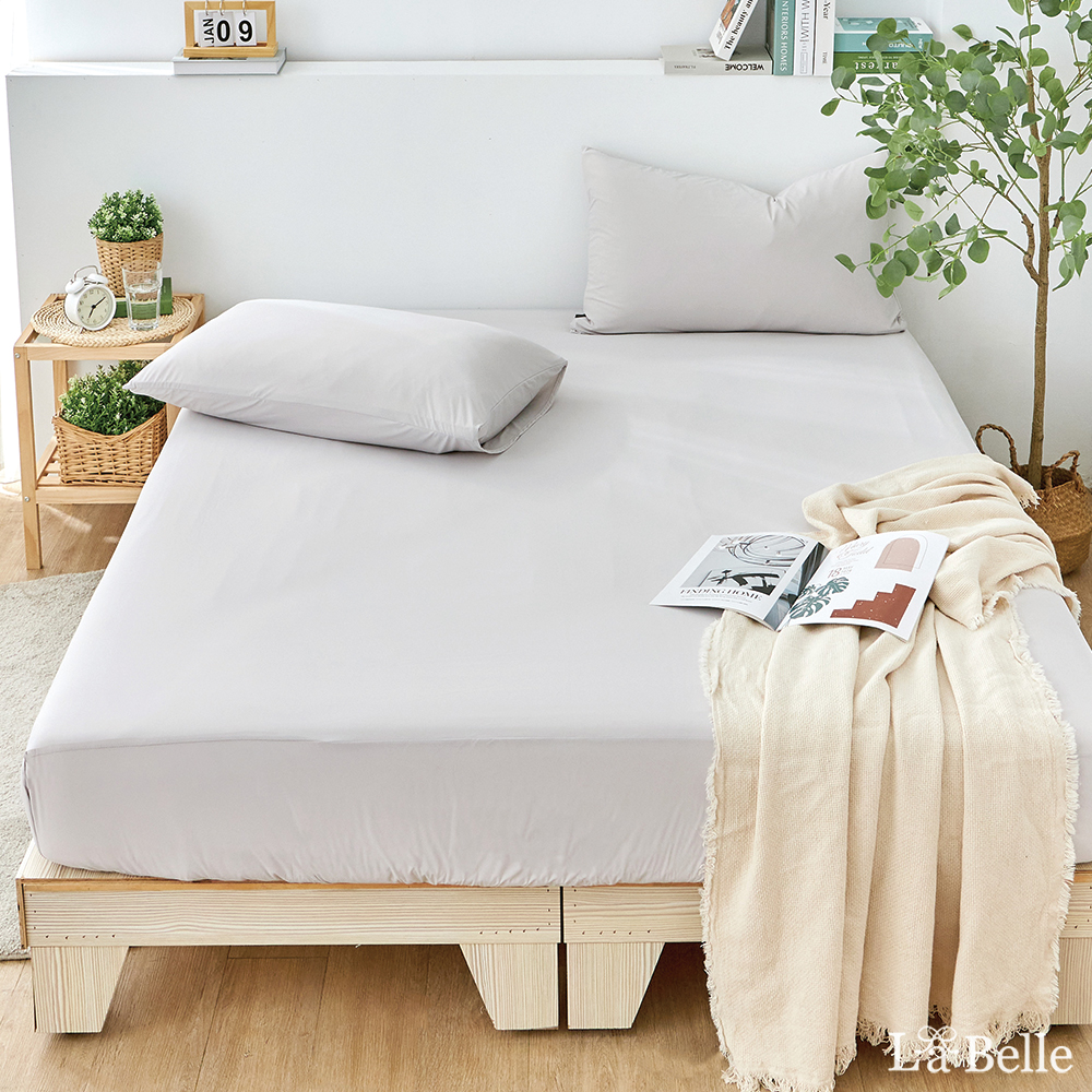 義大利La Belle《芝麻歐蕾》加大眠綿冰涼感床包枕套組