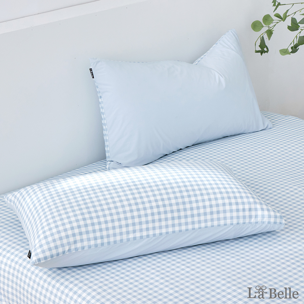 義大利La Belle《藍莓鬆餅》單人眠綿冰涼感床包枕套組
