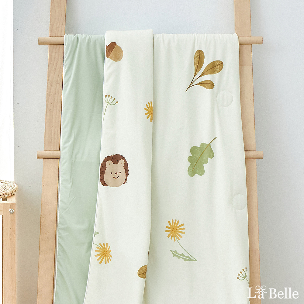 義大利La Belle X Mandie Kuo《核果森森》眠綿冰兒童玻尿酸抗菌涼感涼被(100x120CM)