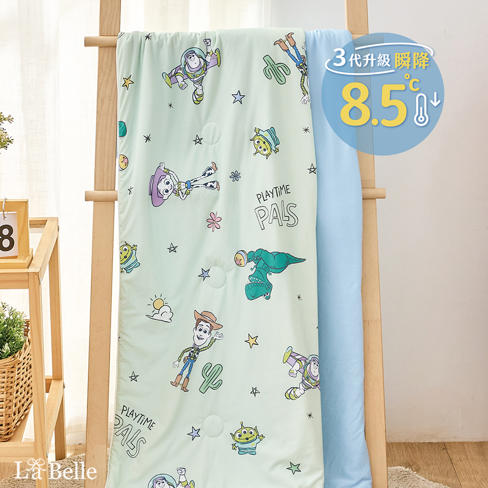 義大利La Belle《Disney-星際玩伴》ICECOOL眠綿冰蠶絲蛋白抗菌兒童涼感涼被(100*120cm)