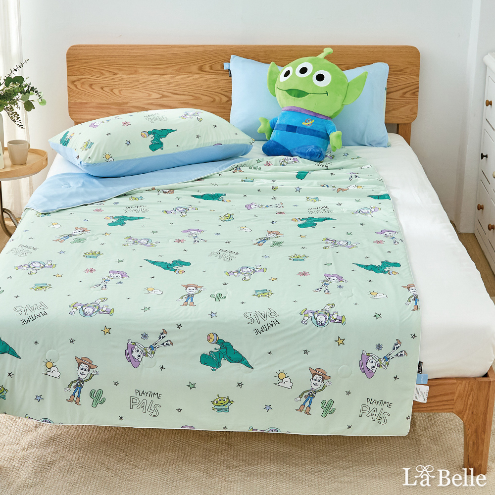 義大利La Belle《Disney-星際玩伴》ICECOOL眠綿冰蠶絲蛋白抗菌涼感涼被(150*195cm)