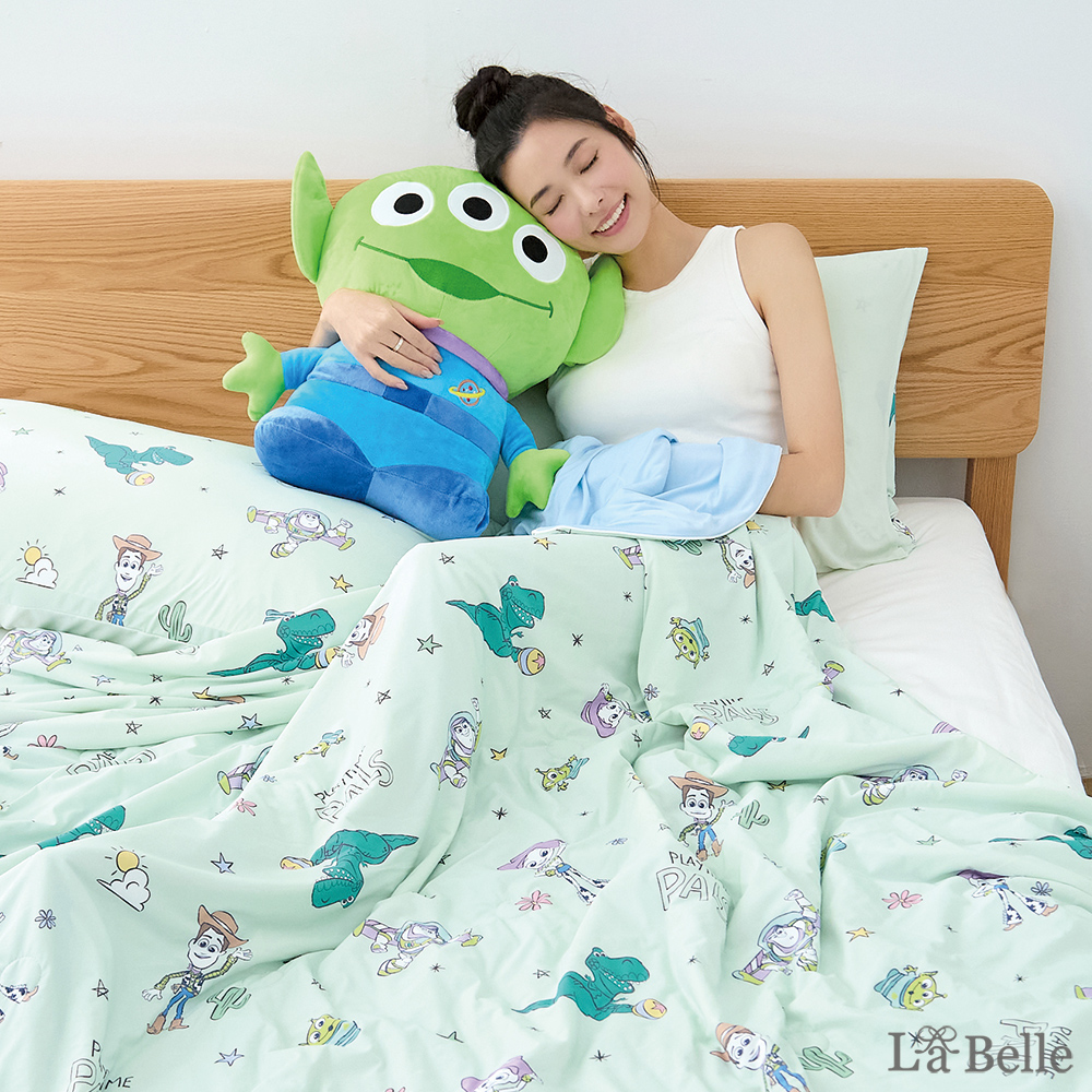 義大利La Belle《Disney-星際玩伴》ICECOOL眠綿冰蠶絲蛋白抗菌涼感涼被(150*195cm)