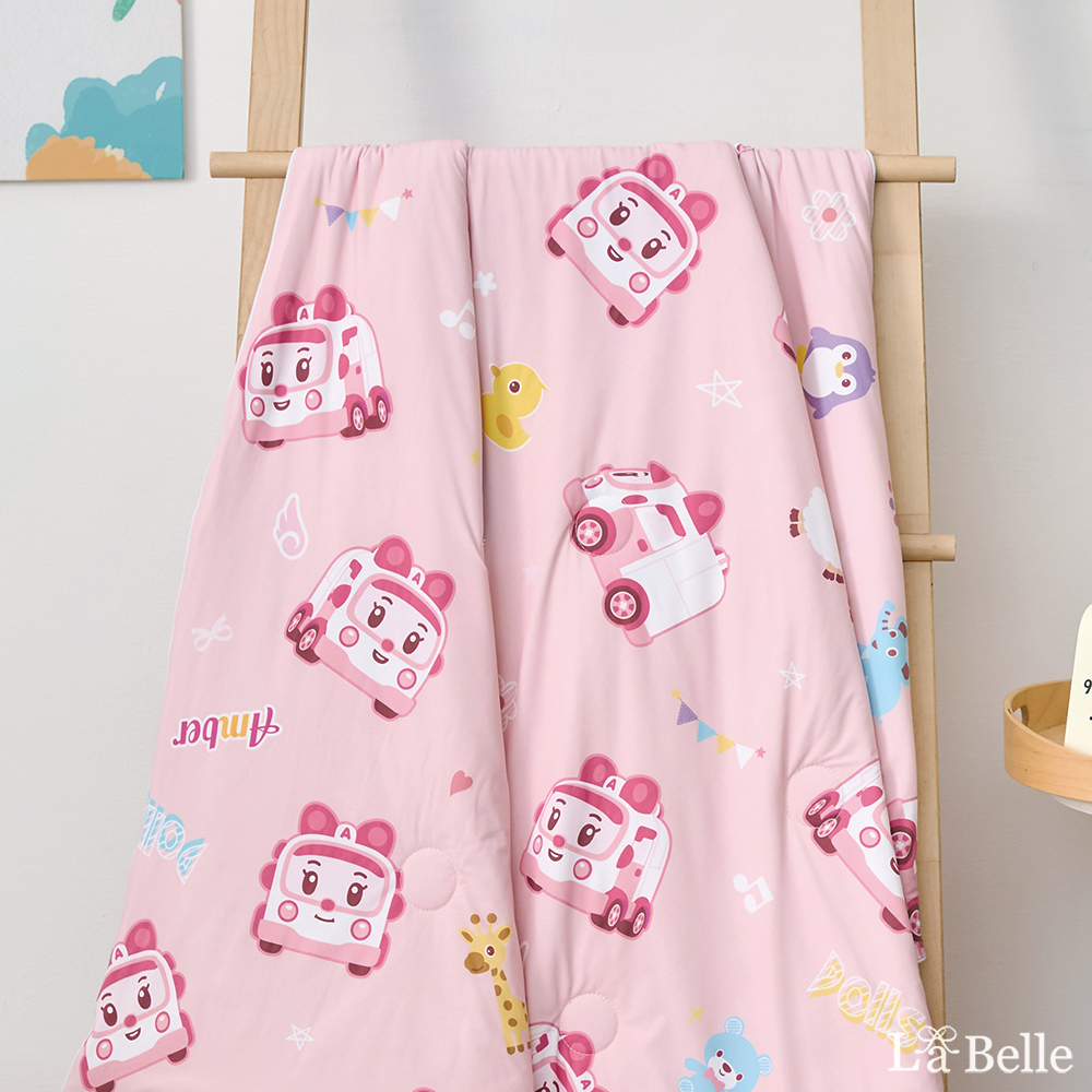 義大利La Belle《POLI-甜心安寶》眠綿冰兒童抗菌涼感涼被(100x120cm)