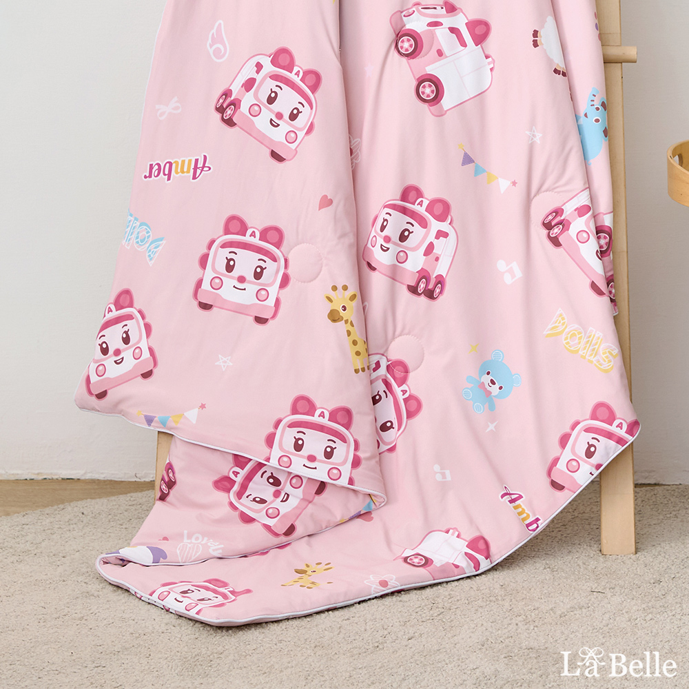 義大利La Belle《POLI-甜心安寶》眠綿冰兒童抗菌涼感涼被(100x120cm)