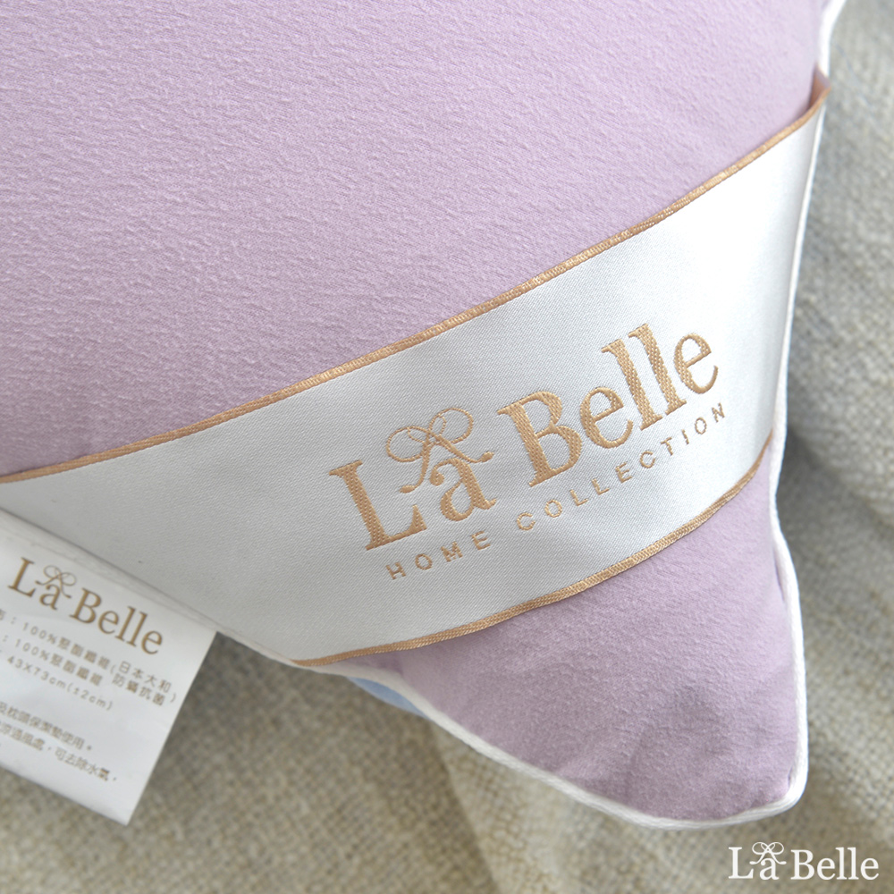 義大利La Belle《日本防蹣抗菌可水洗馬卡龍親子枕》夢幻藍X甜心紫