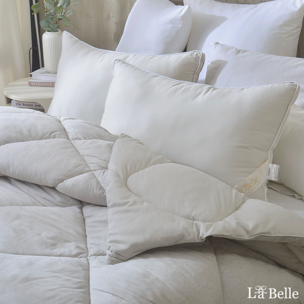 義大利 La Belle《輕柔Q彈立體車邊銅離子抗菌可水洗枕》