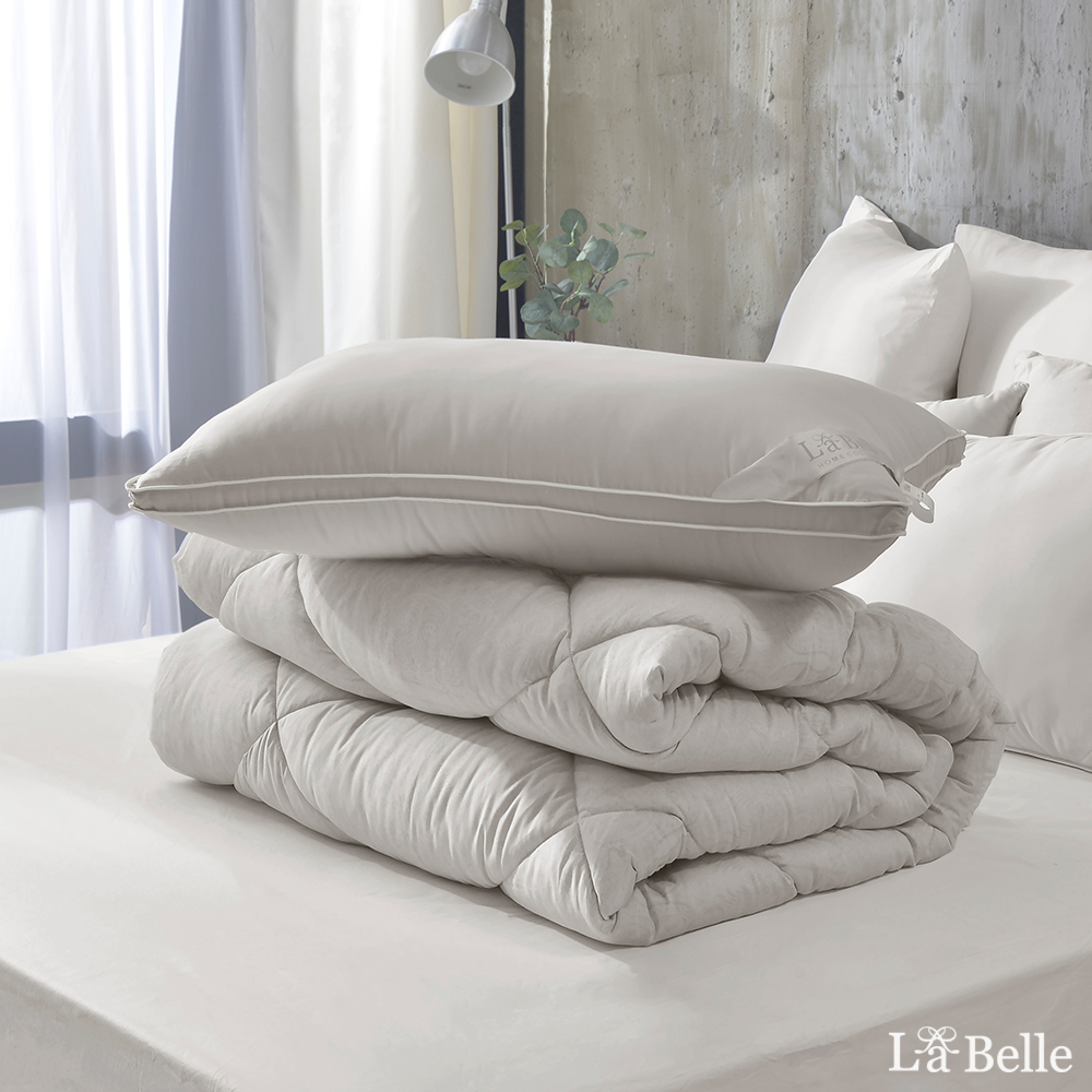 義大利 La Belle《輕柔Q彈立體車邊銅離子抗菌可水洗枕》