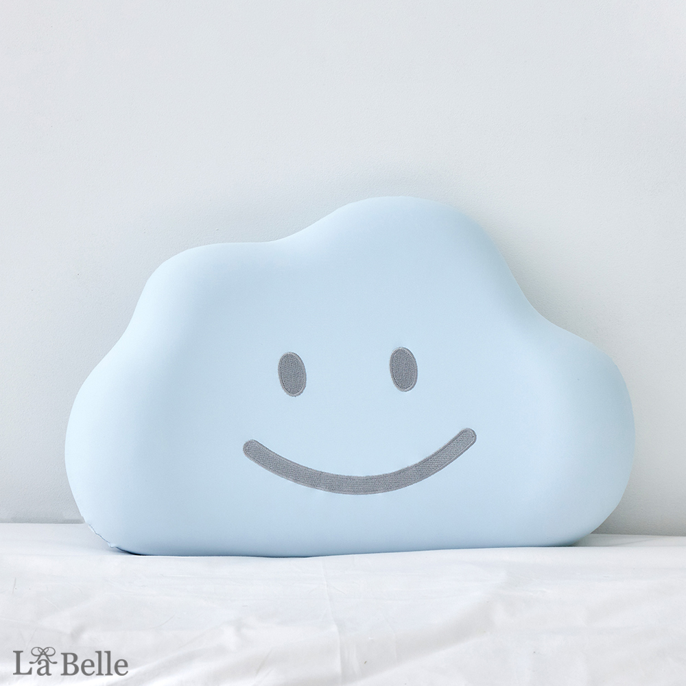 義大利La Belle《HAPPY : ) 釋壓舒眠涼感雲朵記憶枕》(共兩色)