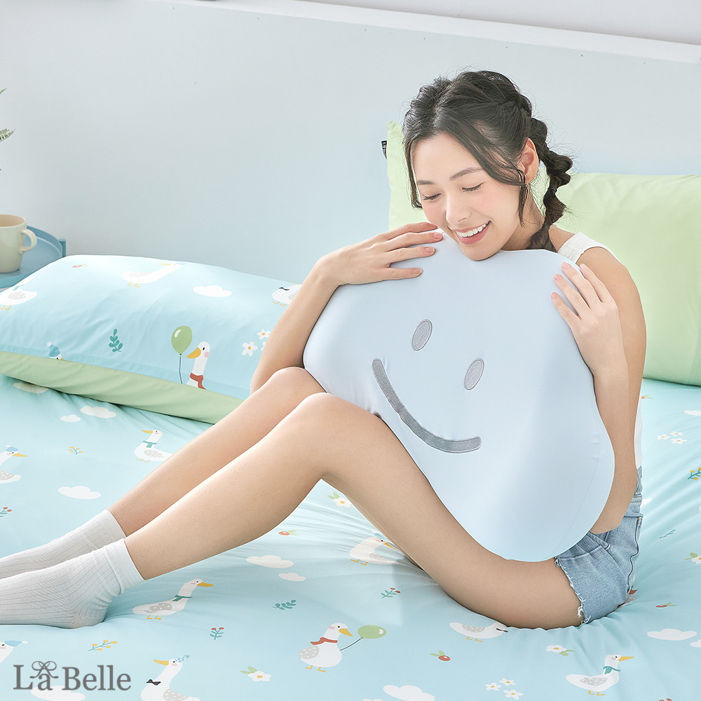 義大利La Belle《HAPPY : ) 釋壓舒眠涼感雲朵記憶枕》(共兩色)