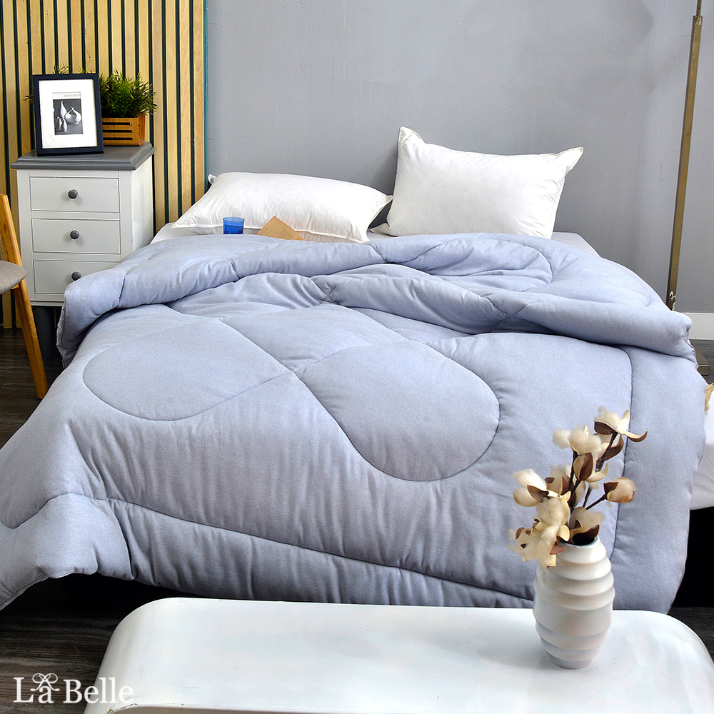 義大利La Belle《德瑪絨石墨烯遠紅外線發熱可水洗抑菌暖冬被》--特大