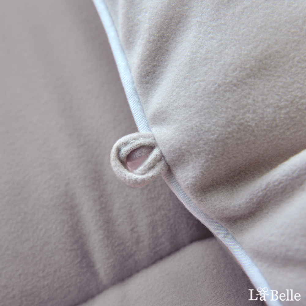 義大利La Belle《韓式雙色抑菌暖膚絨石墨烯發熱可水洗冬被》--雙人(共四色)