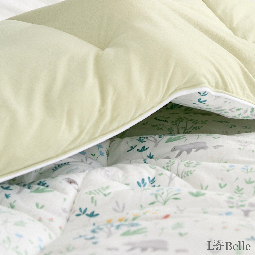 (預購)義大利La Belle《森林漫遊》韓式抑菌暖膚絨石墨烯發熱可水洗冬被--雙人