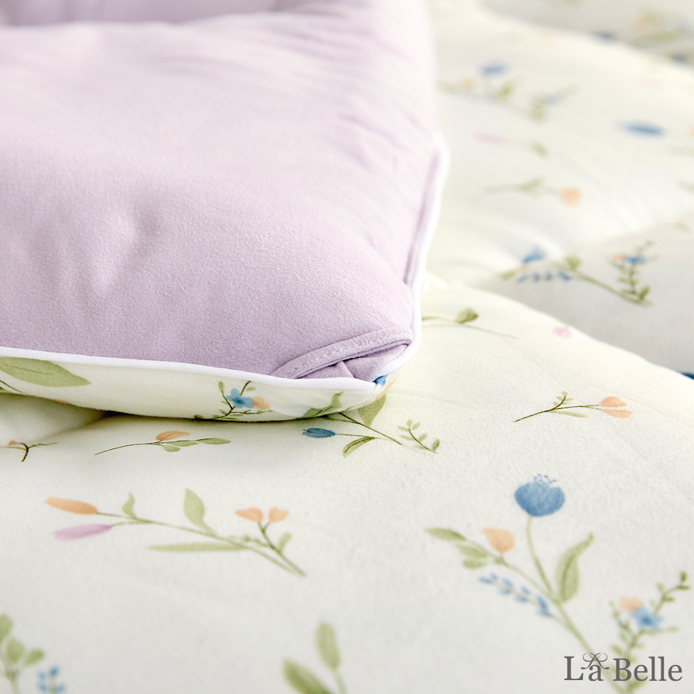 (預購)義大利La Belle《鬱金奶蓋》韓式抑菌暖膚絨石墨烯發熱可水洗冬被--雙人