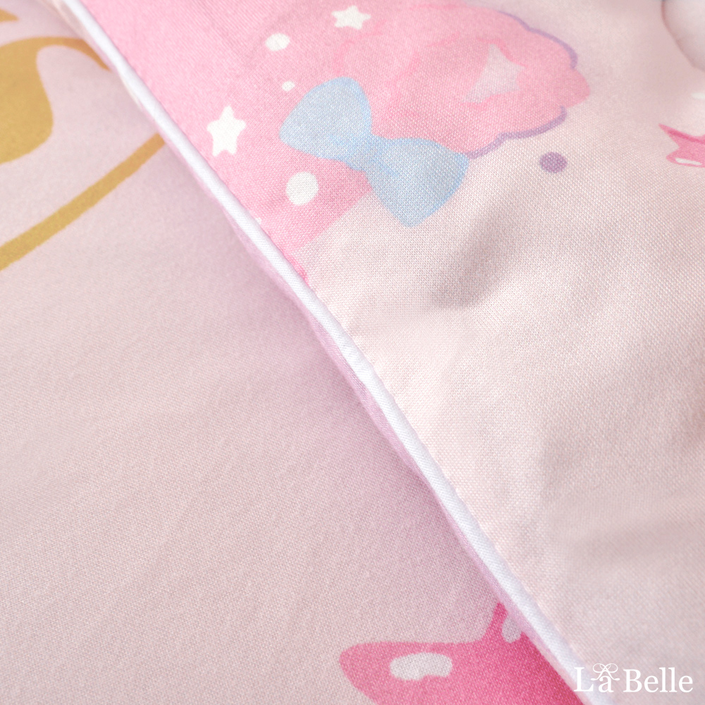 義大利La Belle《Sanrio-雙星仙子甜美夢境》海島針織兒童防蟎抗菌暖暖被105*135CM