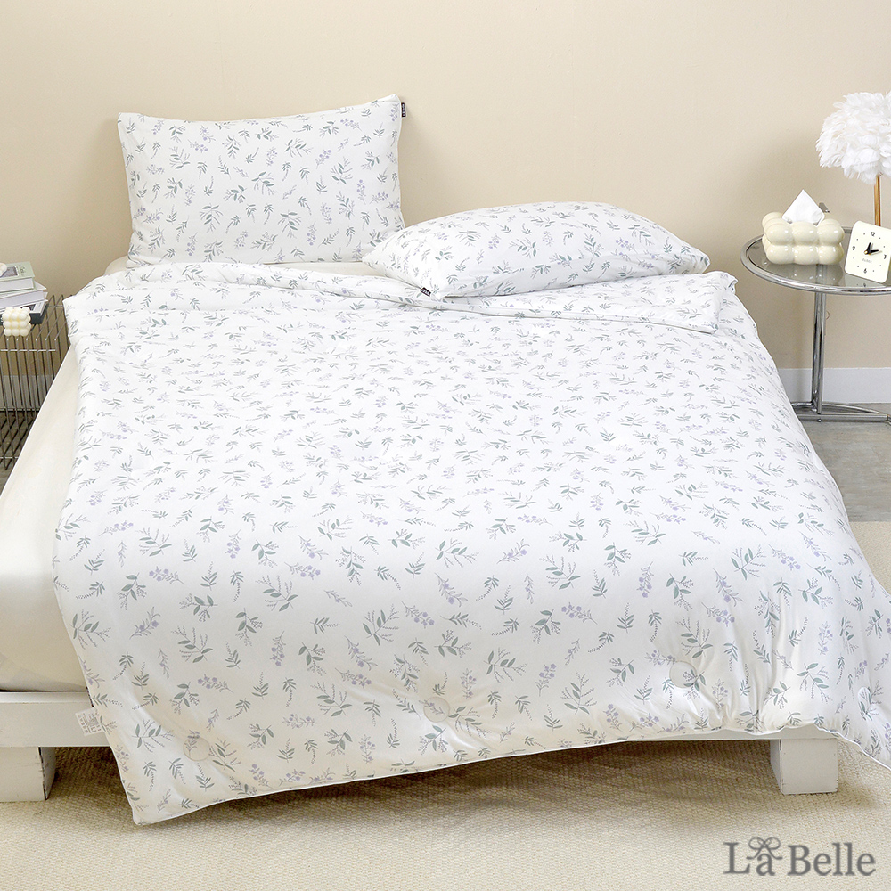 義大利La Belle《薰衣甜茶》海島針織防蟎抗菌暖暖被150*195CM