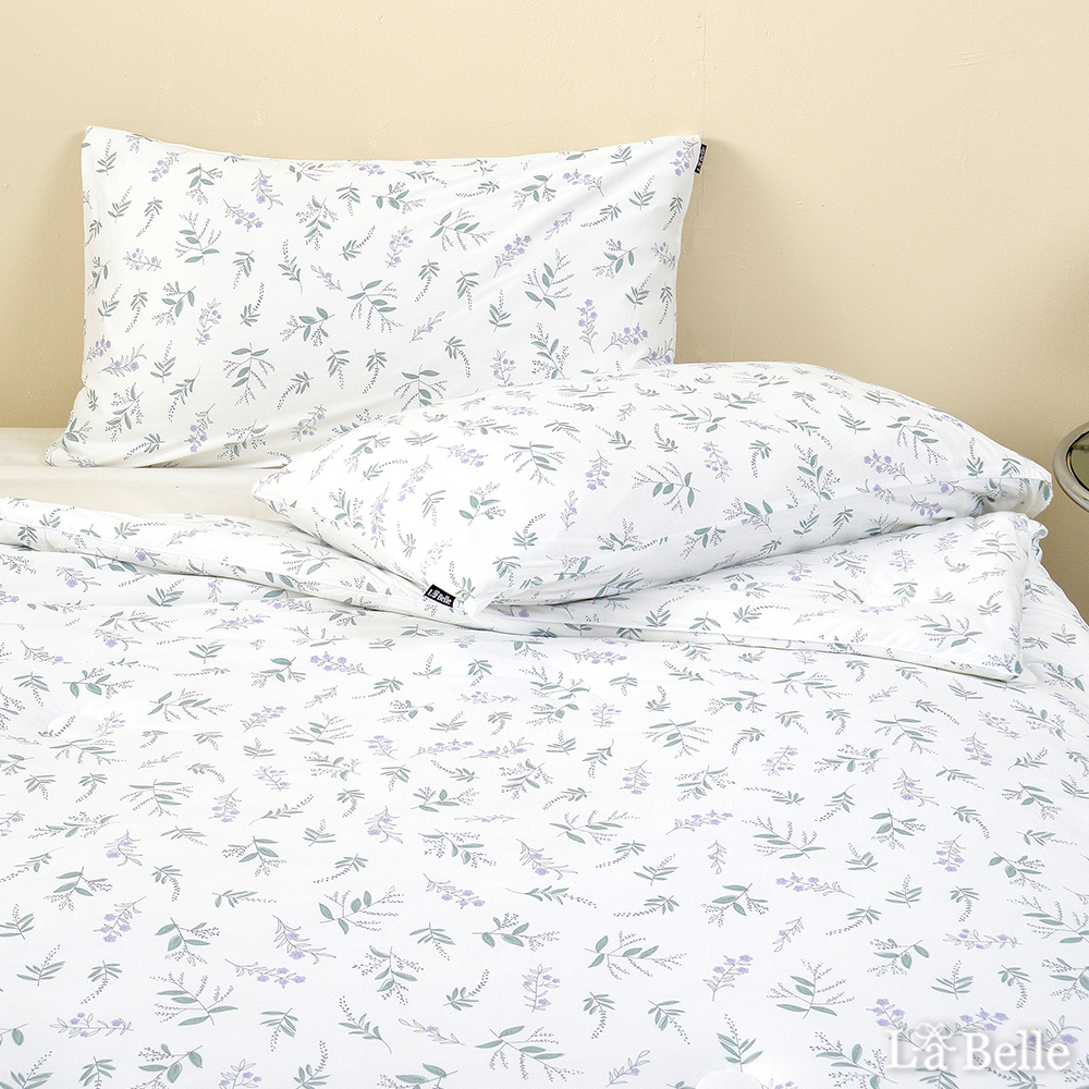 義大利La Belle《薰衣甜茶》海島針織防蟎抗菌暖暖被150*195CM