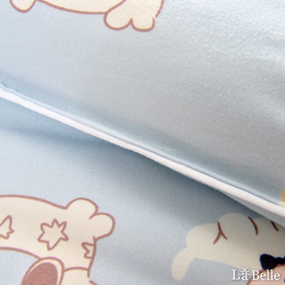 義大利La Belle《汪汪日和》海島針織防蟎抗菌暖暖被150*195CM